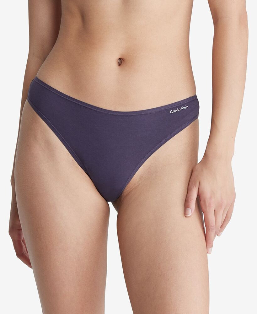 Calvin Klein cotton Form Thong Underwear QD3643