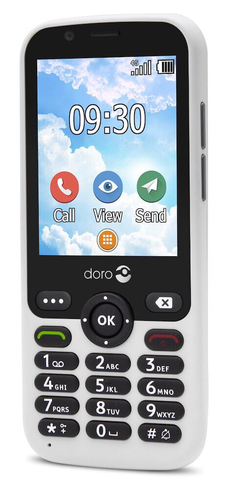 Кнопочный мобильный телефон  Doro 7010 7,11 cm (2.8