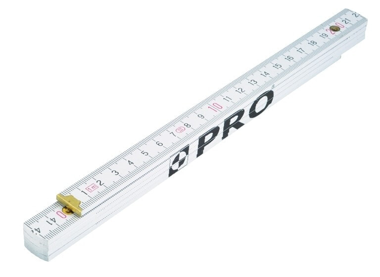 PRO Folding measure without fittings with 1m protractor 260-11