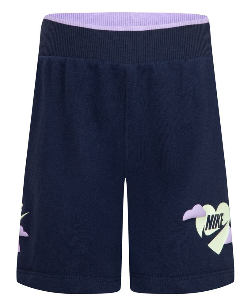 Nike little Girls French Terry Shorts