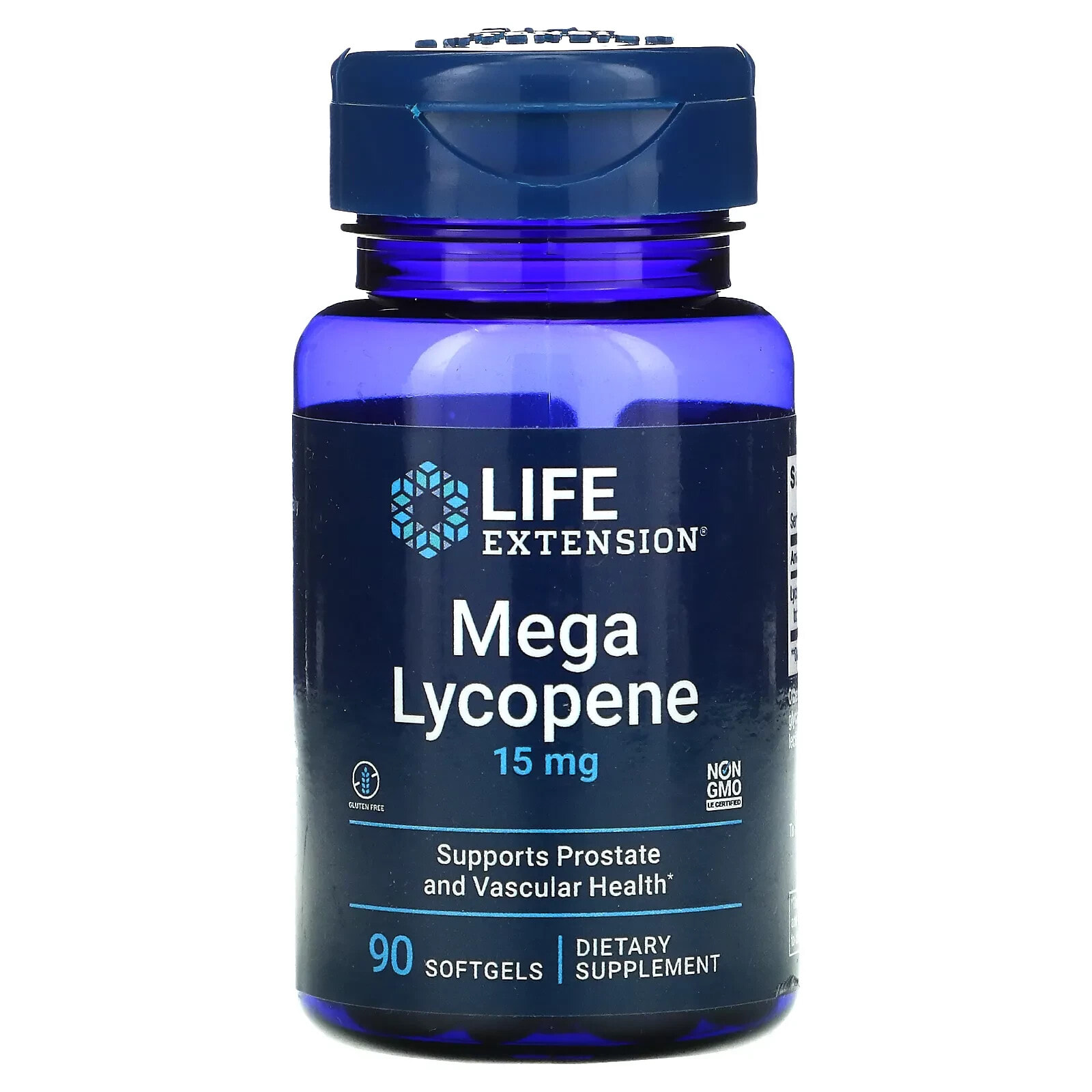 Mega Lycopene, 15 mg, 90 Softgels
