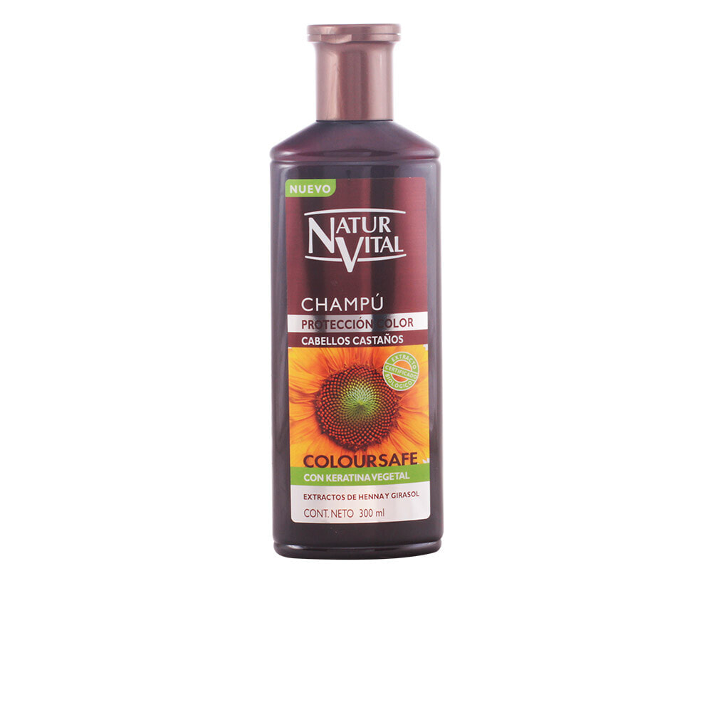 Natur Vital Coloursafe Brown Shampoo Шампунь для каштановых волос 300 мл