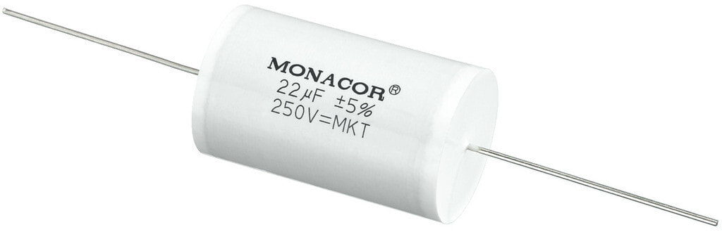 Monacor MKTA-220 конденсатор Белый Цилиндрический