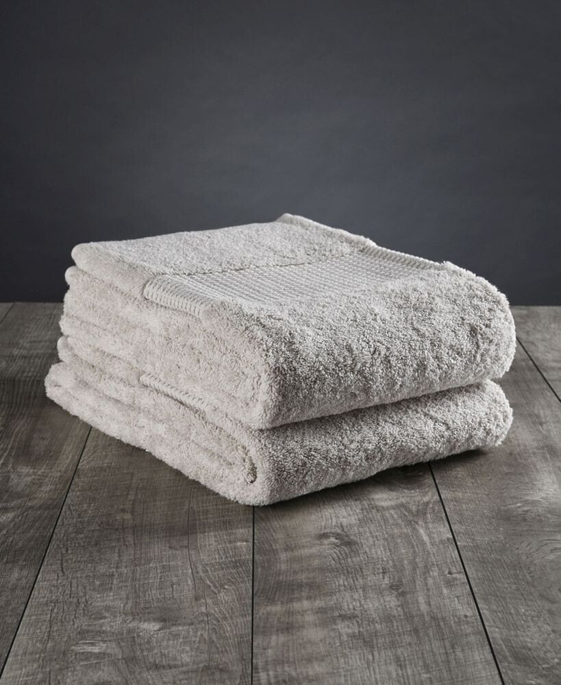 Delilah Home turkish Organic Cotton Pack Face Towels, Set of 2