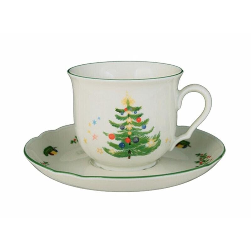 Seltmann Weiden Marie Luise Weihnachten 43607 Kaffeetasse Obere und Untere