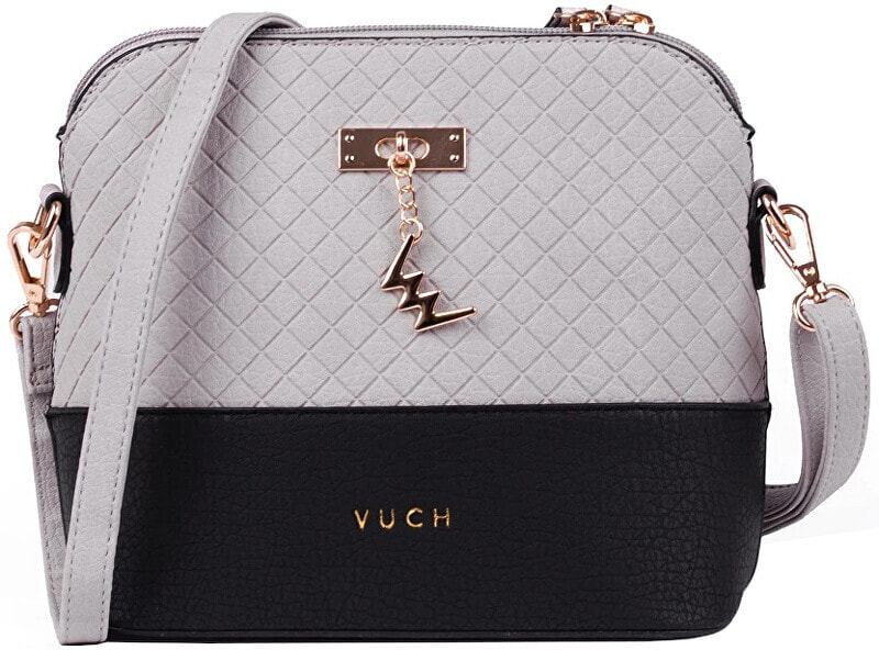 Женская сумка Vuch через плечо, логотип производителя спереди, регулируемый ремешок через плечо, одно отделение на молнии.