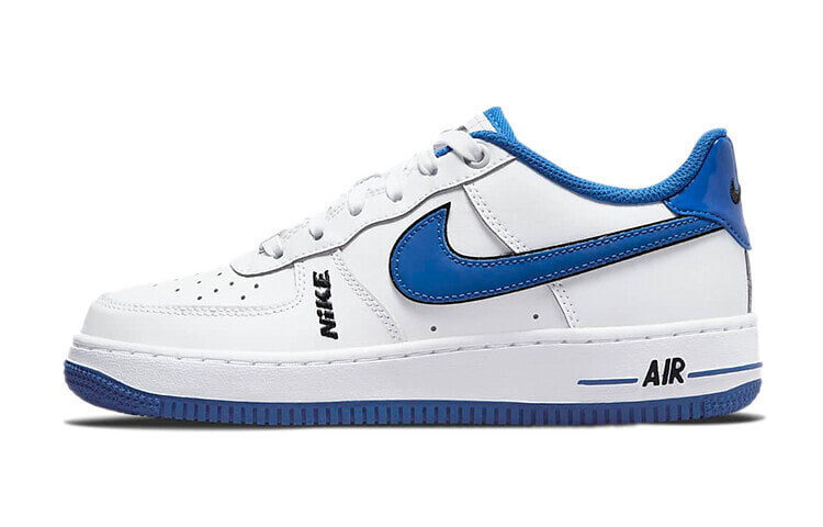 Nike Air Force 1 Low LV8 休闲 低帮 板鞋 GS 蓝白色 / Кроссовки Nike Air Force 1 Low LV8 GS DO3809-100