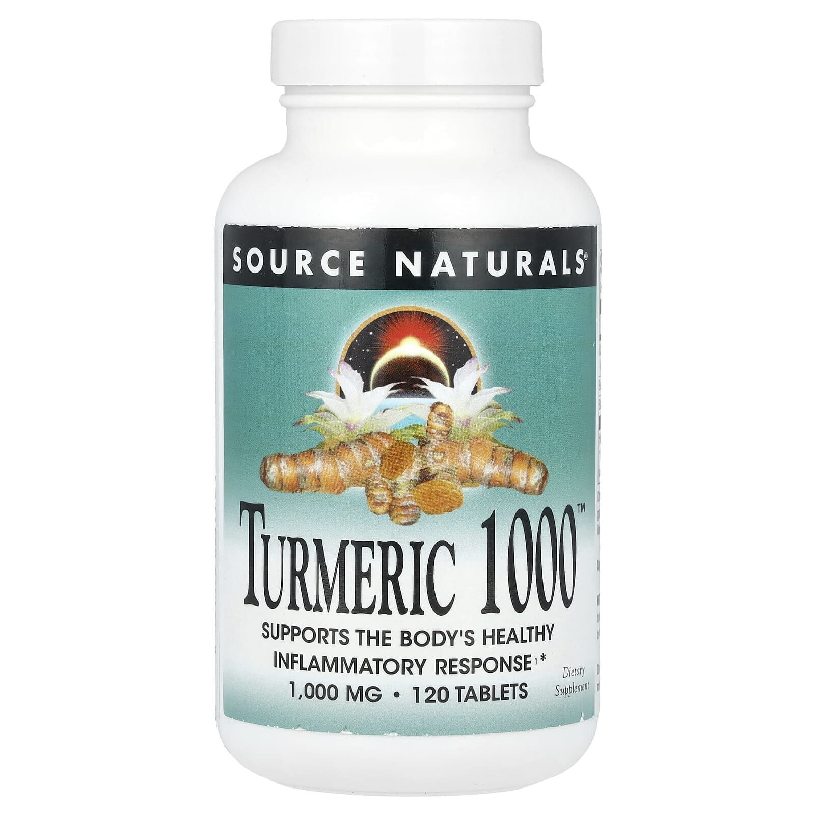 Turmeric 1000™, 1,000 mg , 120 Tablets