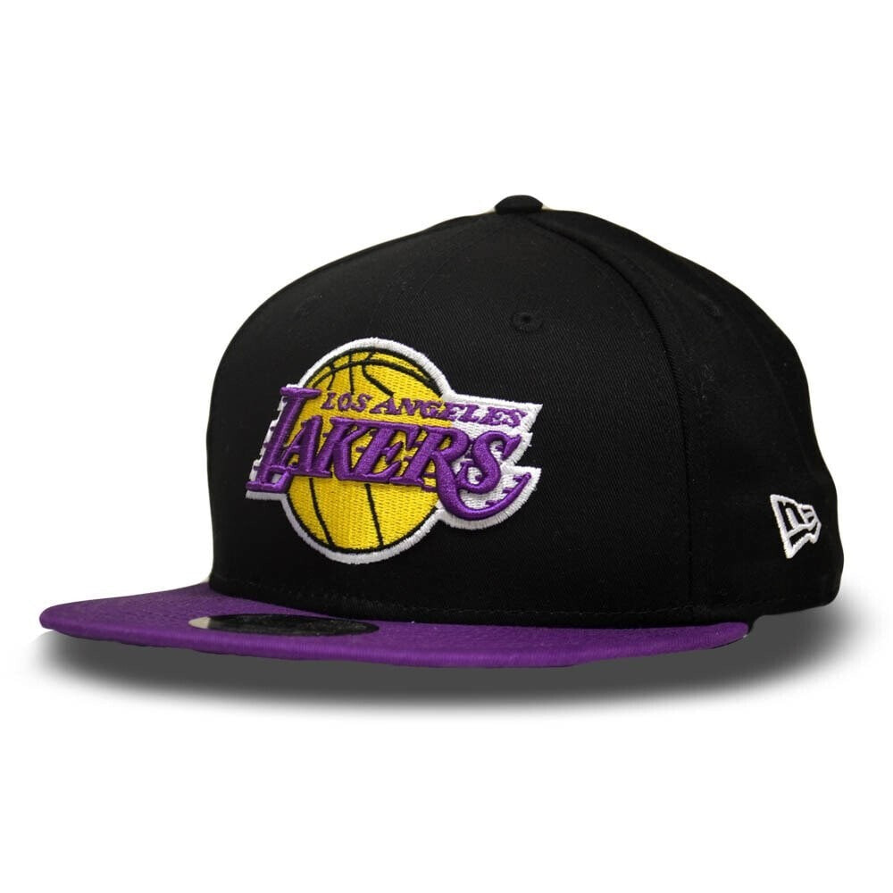 Мужская бейсболка черная с логотипом New Era 9FIFTY Nba Los Angeles Lakers
