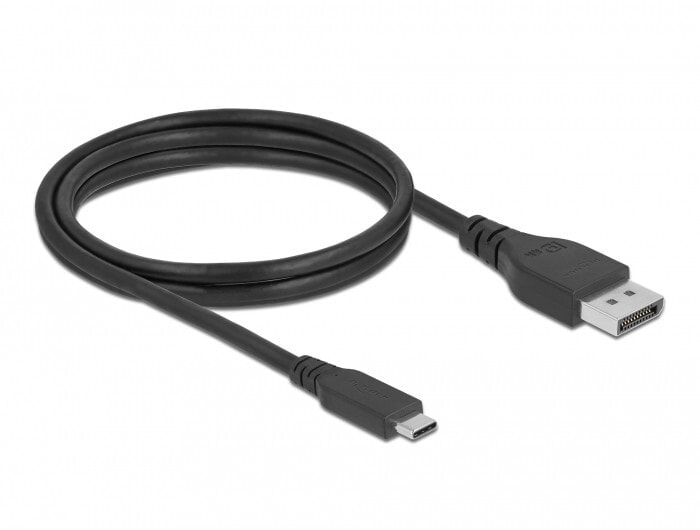 Delock 86038 - 1 m - USB Type-C - DisplayPort - Male - Male - Straight