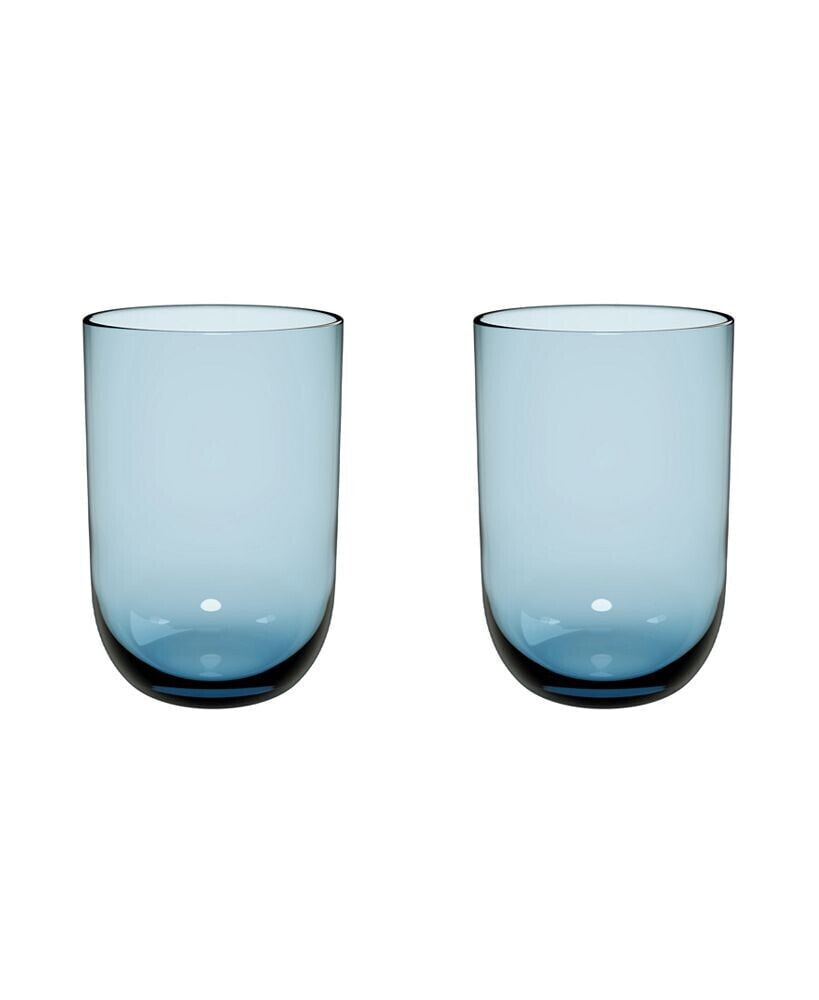 Villeroy & Boch sage Highball Glasses, Set of 2