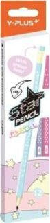 Y-PLUS Ołówek z gumką Pastel (12szt)
