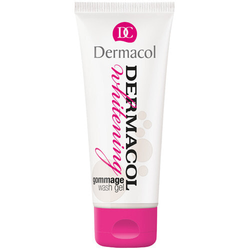 Dermacol Whitening  Gommage Wash Gel Осветляющий отшелушивающий гель для умывания 100 мл