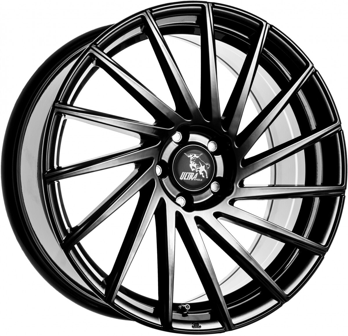 Колесный диск литой Ultra Wheels UA9 Storm black links 8x18 ET47 - LK5/112 ML66.5