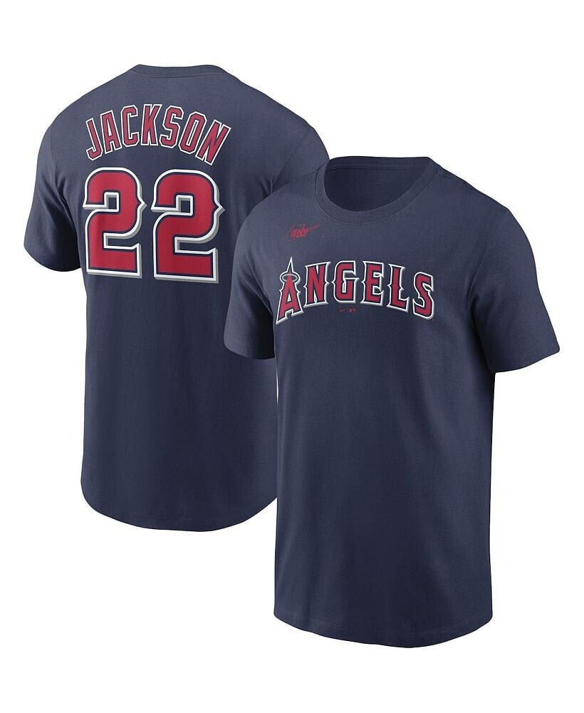 L: the Number EAD T-shirt Angels to Cooperstown Collection Navy & Jackson Size: Name men\'s Shipping from Dubai Online Nike in UAE, and | Bo Buy California 208 Alimart Price