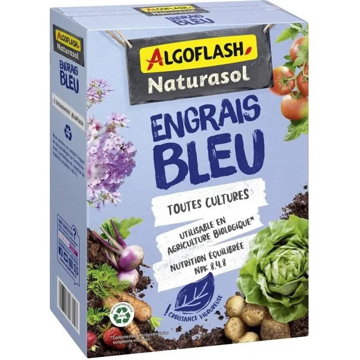 Blauer Dnger Algoflash Naturasol 100 % natrlich 1,5 kg