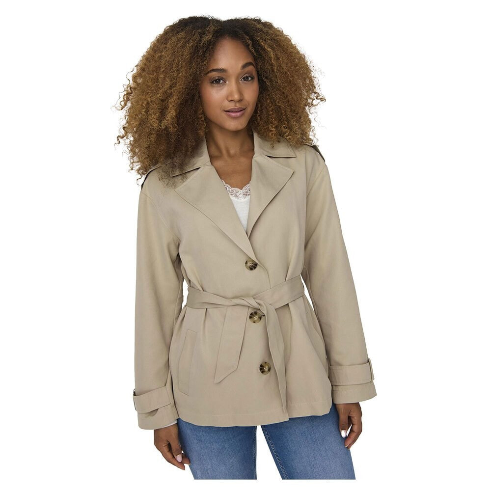 ONLY Line Short Trench Coat