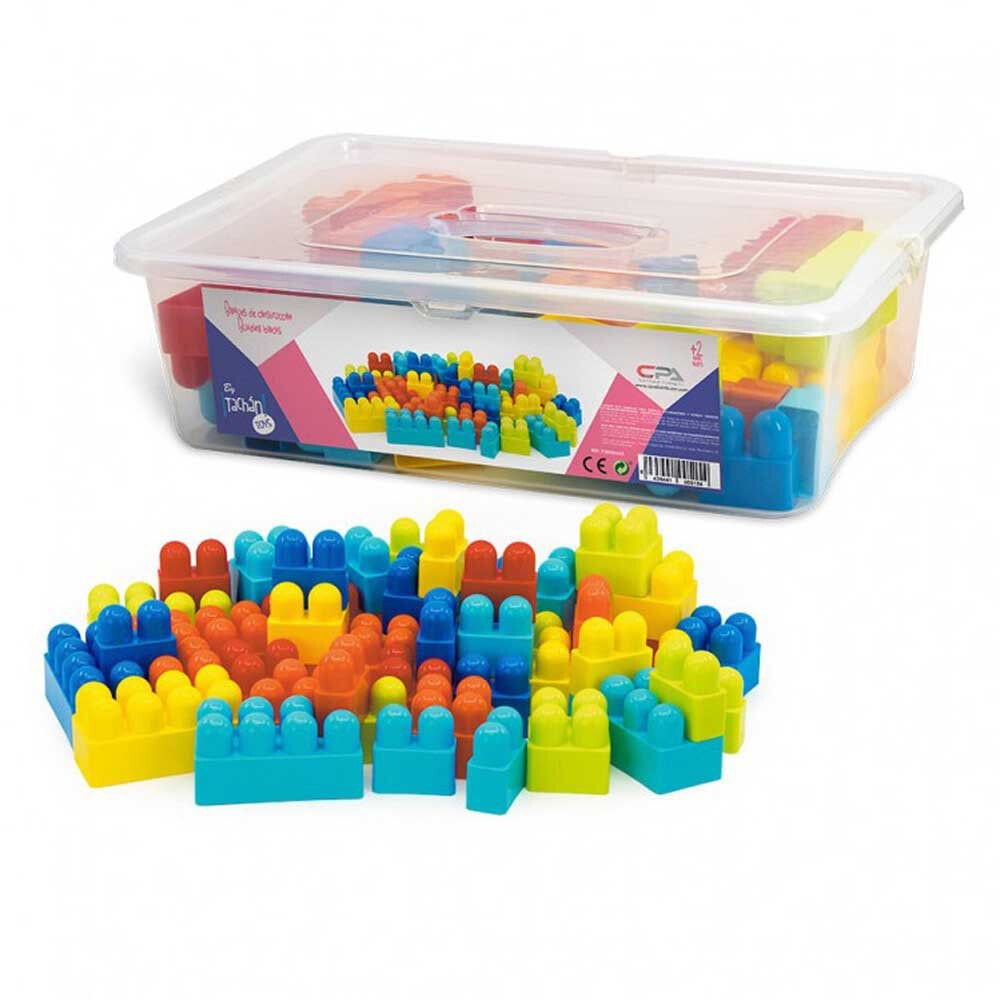 TACHAN Briefcase With 48 Pieces Of Plastic Construction
