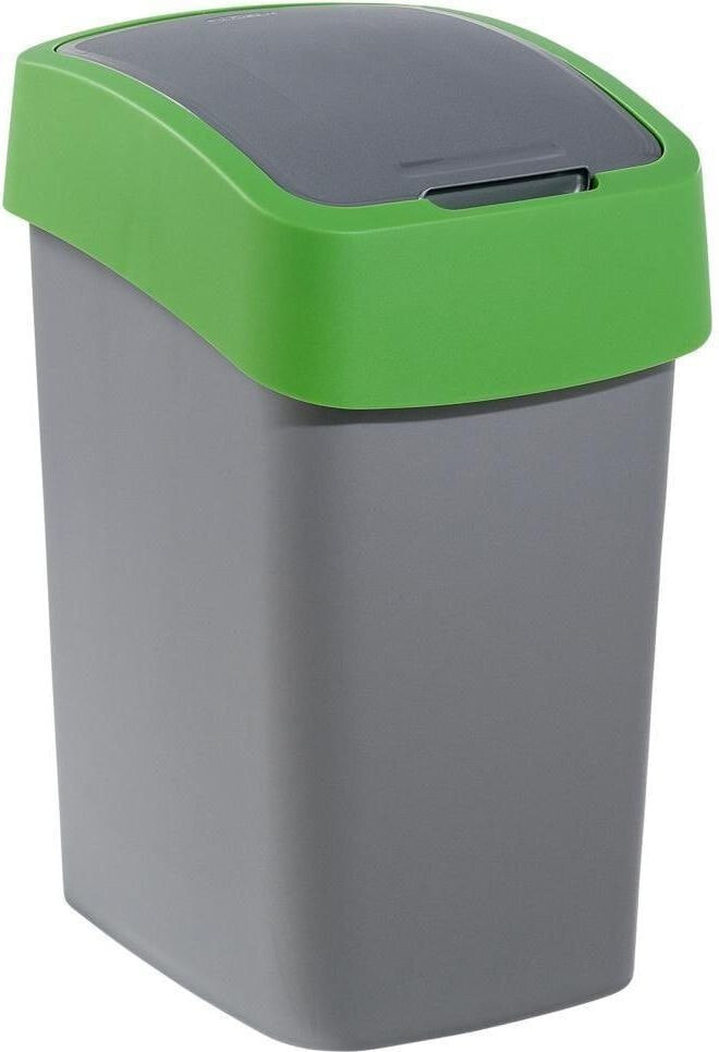 Curver Pacific Flip waste bin for segregation tilting 25L green (CUR000246)
