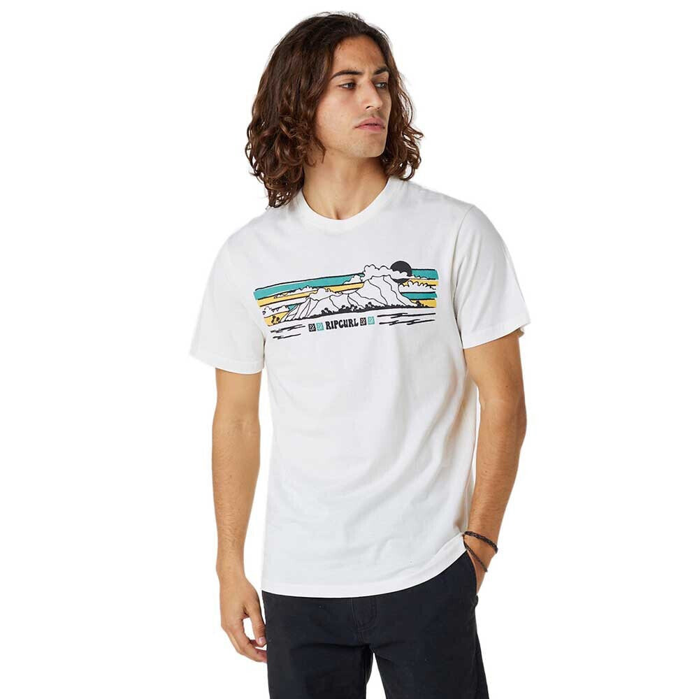 RIP CURL Down The Line Stripe Short Sleeve T-Shirt