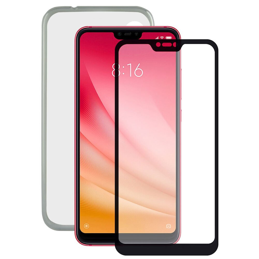 CONTACT Xiaomi Redmi Note 6 Pro Case And Glass Protector 9H