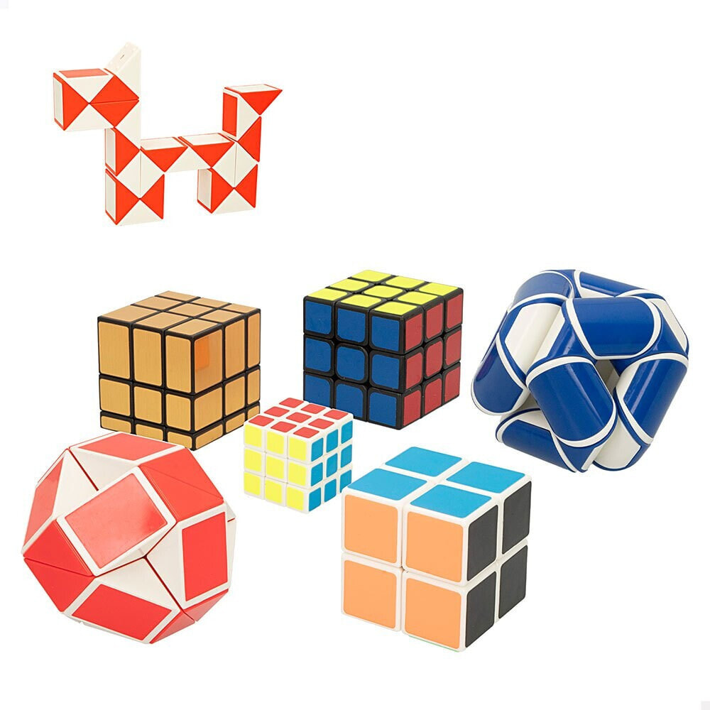 COLOR BABY Set 6 Magic Puzzle Cubes