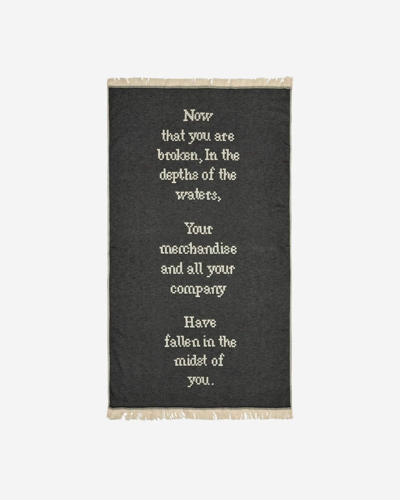 Ezekiel 27:34 Jacquard Towel Multicolor