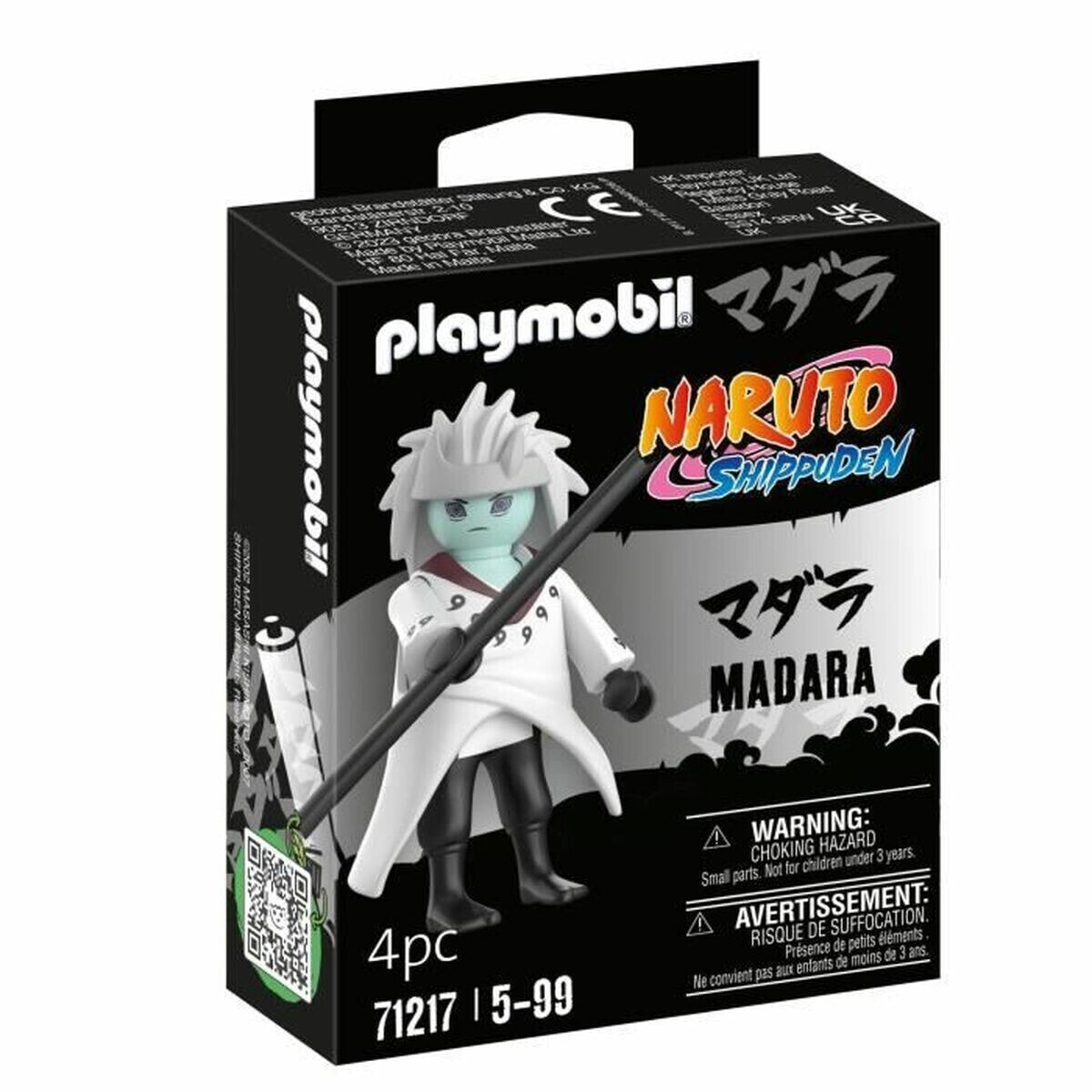 Playset Playmobil 71217 Naruto Shippuden 4 Pieces