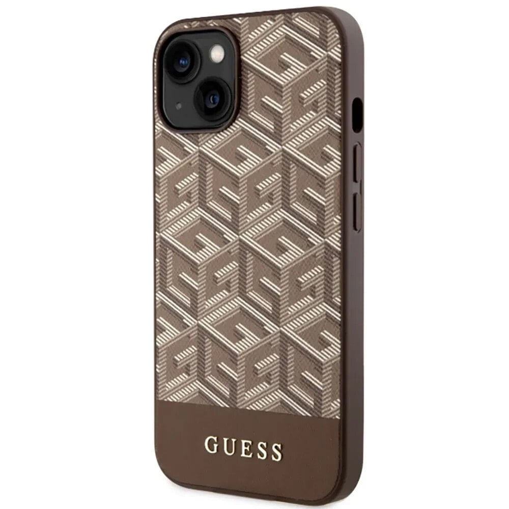 GUESS Guhmp14Mhgcfsew iPhone 14 Plus15 Plus 6.7 Gcube Stripes phone case