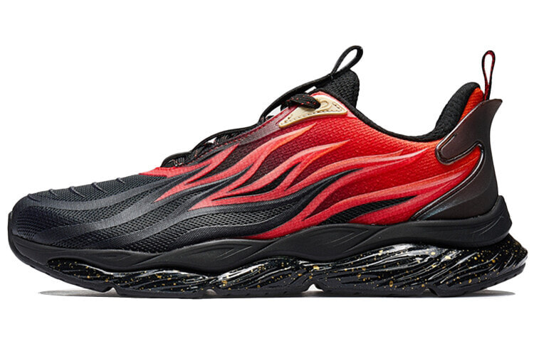 特步 风火22代 联名 低帮 跑步鞋 男款 黑红 / Nike Air Max 981419110528