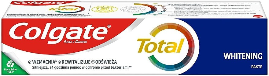 Aufhellende Zahnpasta Total Whitening - Colgate Total Whitening Toothpaste New Technology