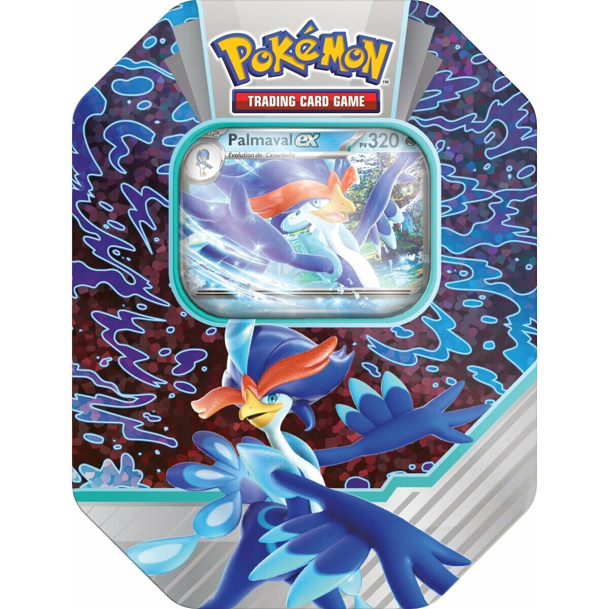 Коллекционная колода карточек Pokémon Scarlet & Violet Q4 2023 EX Quaquaval (FR)
