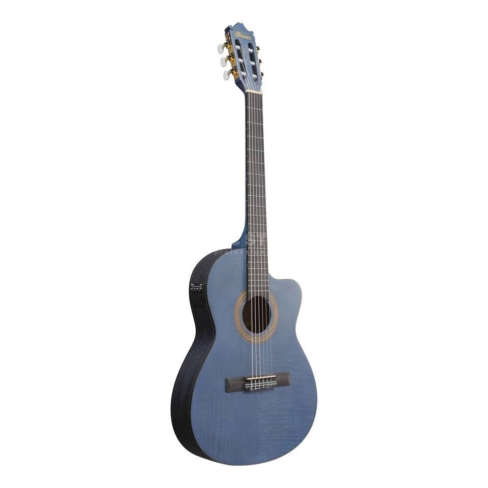 Ibanez GA5FMTCE-OB Thinline Open Pore Blue Berry