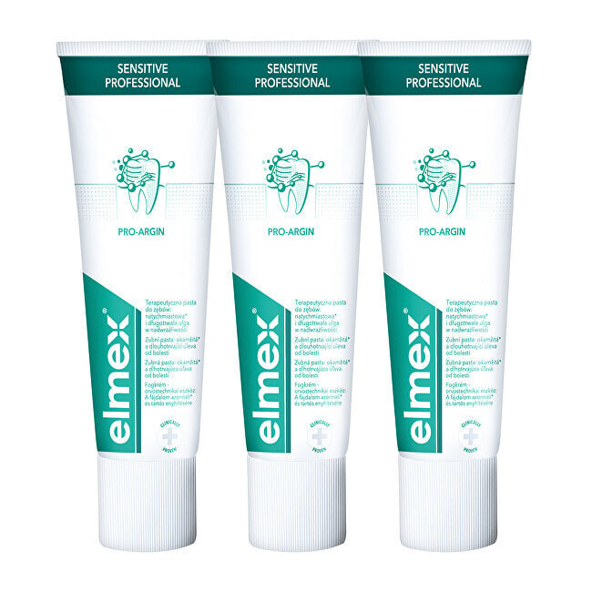 Elmex Sensitive Professional Toothpaste  Зубная паста для чувствительных зубов 3 х 75 мл