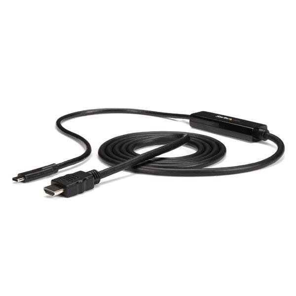 StarTech.com CDP2HDMM1MB видео кабель адаптер 1 m USB Type-C HDMI Черный