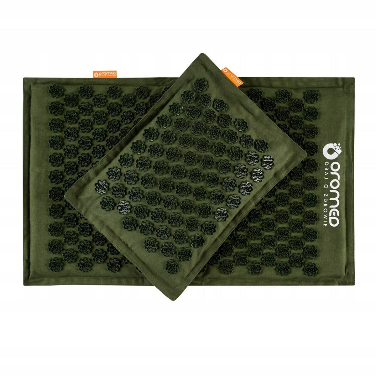 Стеганый Коврик с Акупунктурой Oromed ORO-HEALTH Зеленый 43 x 67 cm