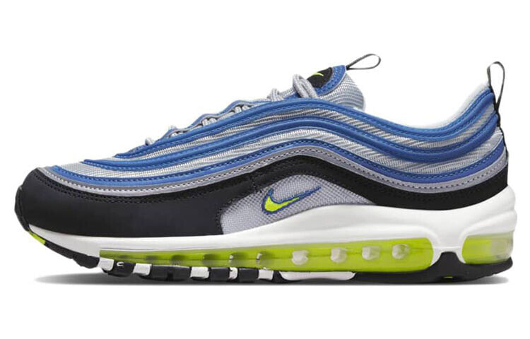 Blue and yellow store nike air max