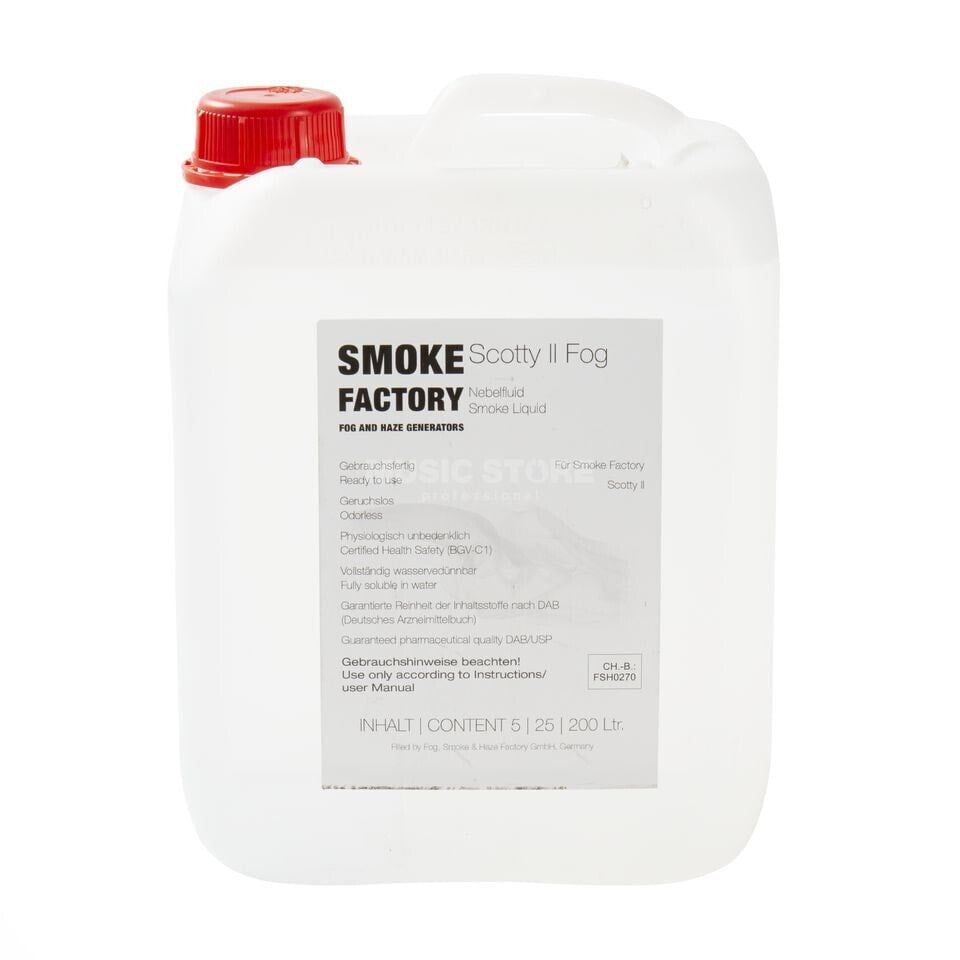 Smoke Factory Scotty II Fog,5-Ltr Kanister