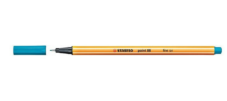 STABILO point 88 капиллярная ручка Синий 1 шт 88/51