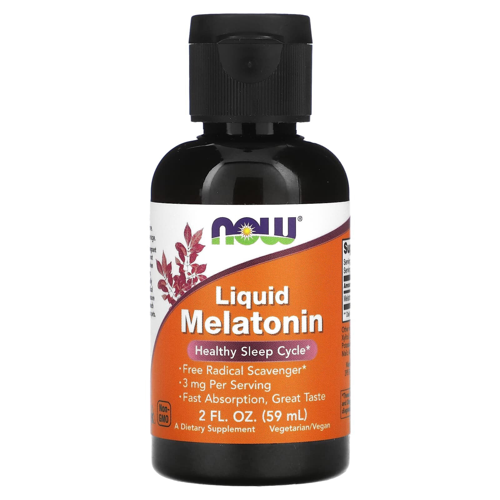 Liquid Melatonin, 2 fl oz (59 ml)