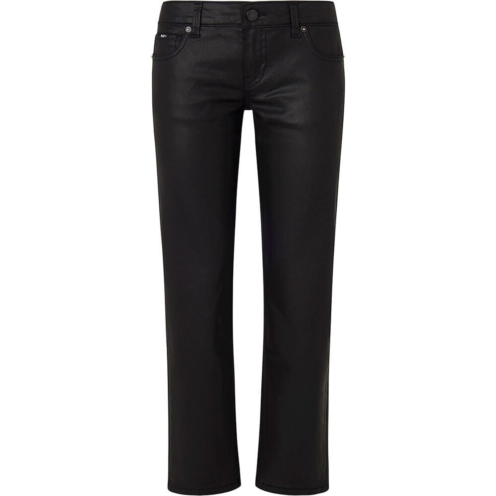 PEPE JEANS Slim Fit Coated Low Waist Jeans