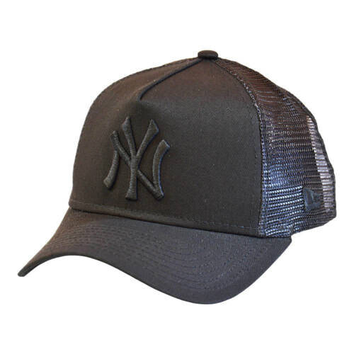 Мужская бейсболка черная с логотипом New Era 9FORTY NY Yankees Trucker - 12745567