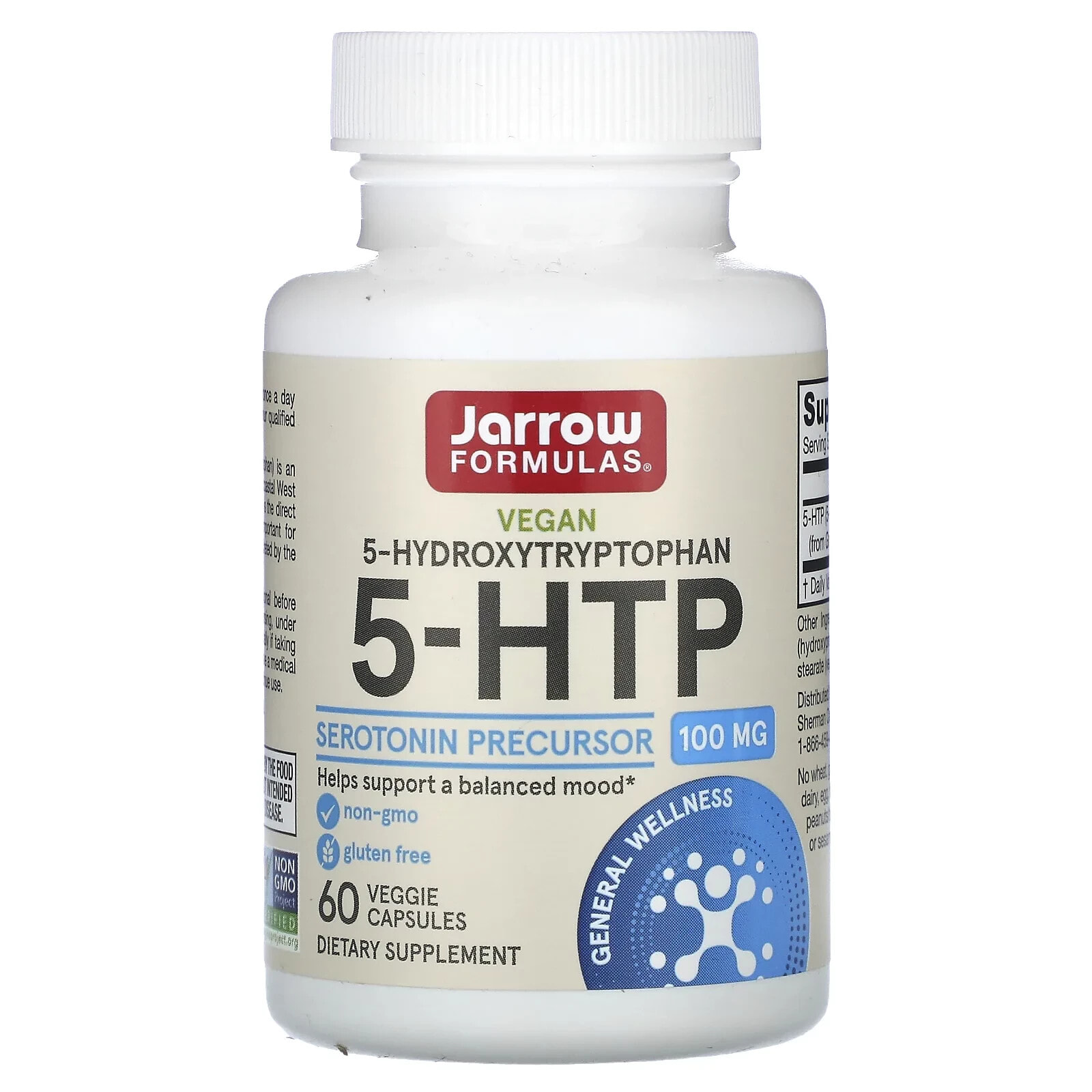 5-HTP, 50 mg, 90 Veggie Capsules