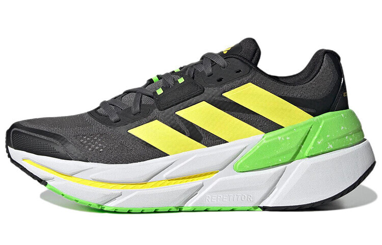 adidas Adistar CS 低帮 跑步鞋 男款 黑黄 长距离慢跑 / Кроссовки Adidas Adistar CS GX8418