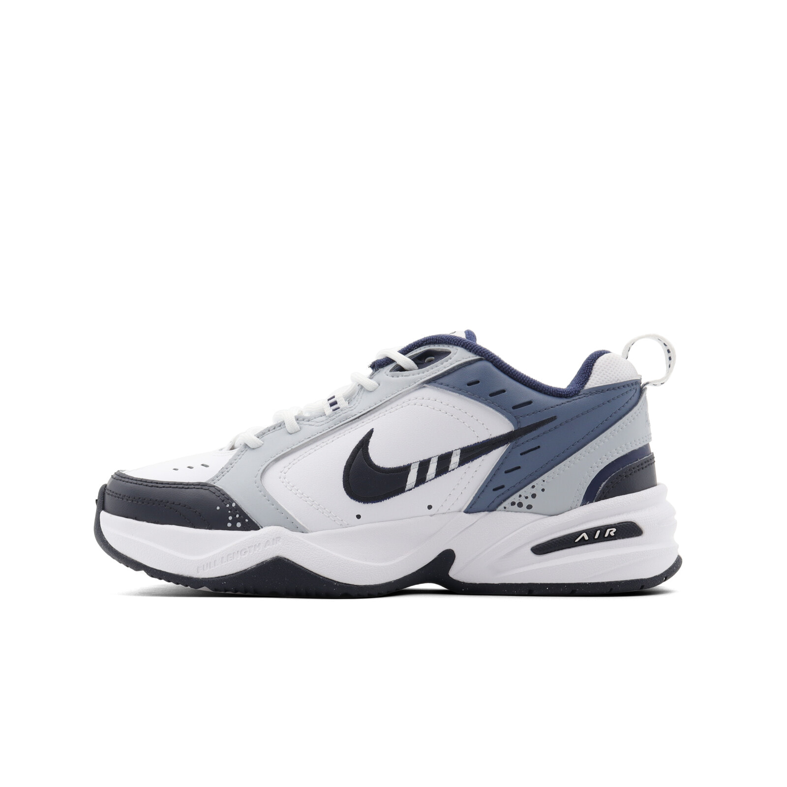 Nike Air Monarch 4 Chunky Sneakers Unisex Low-Top Blue Gray