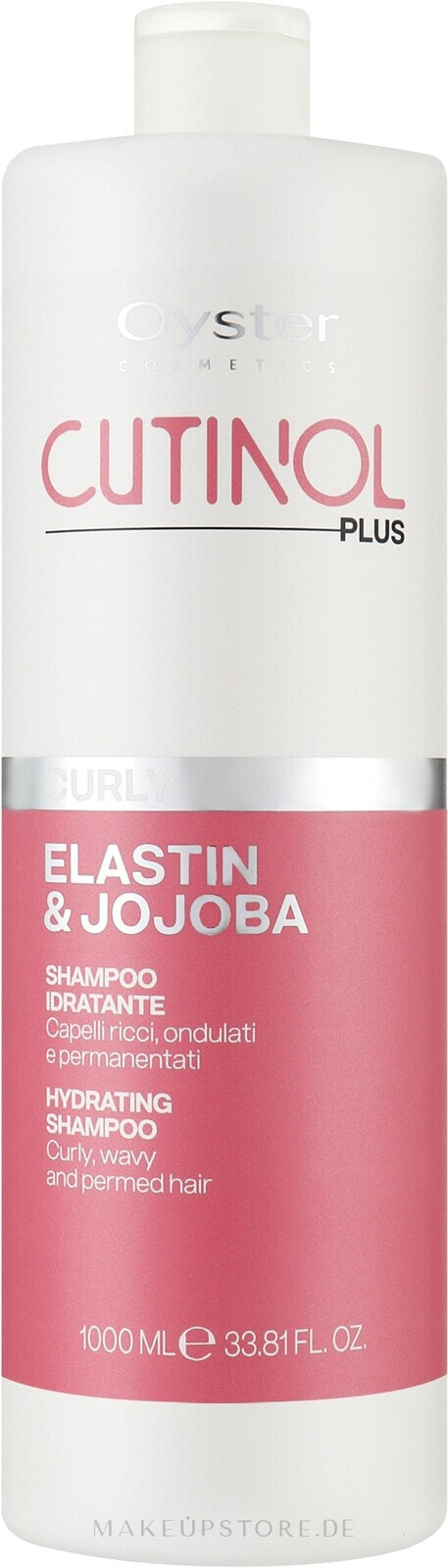 Shampoo für lockiges Haar - Oyster Cutinol Plus Elastin & Jojoba Curly Shampoo