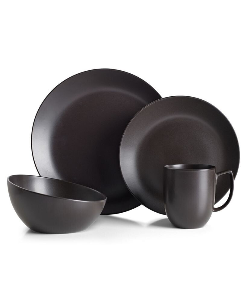 Nambé orbit 16 Piece Dinnerware Set, Service for 4