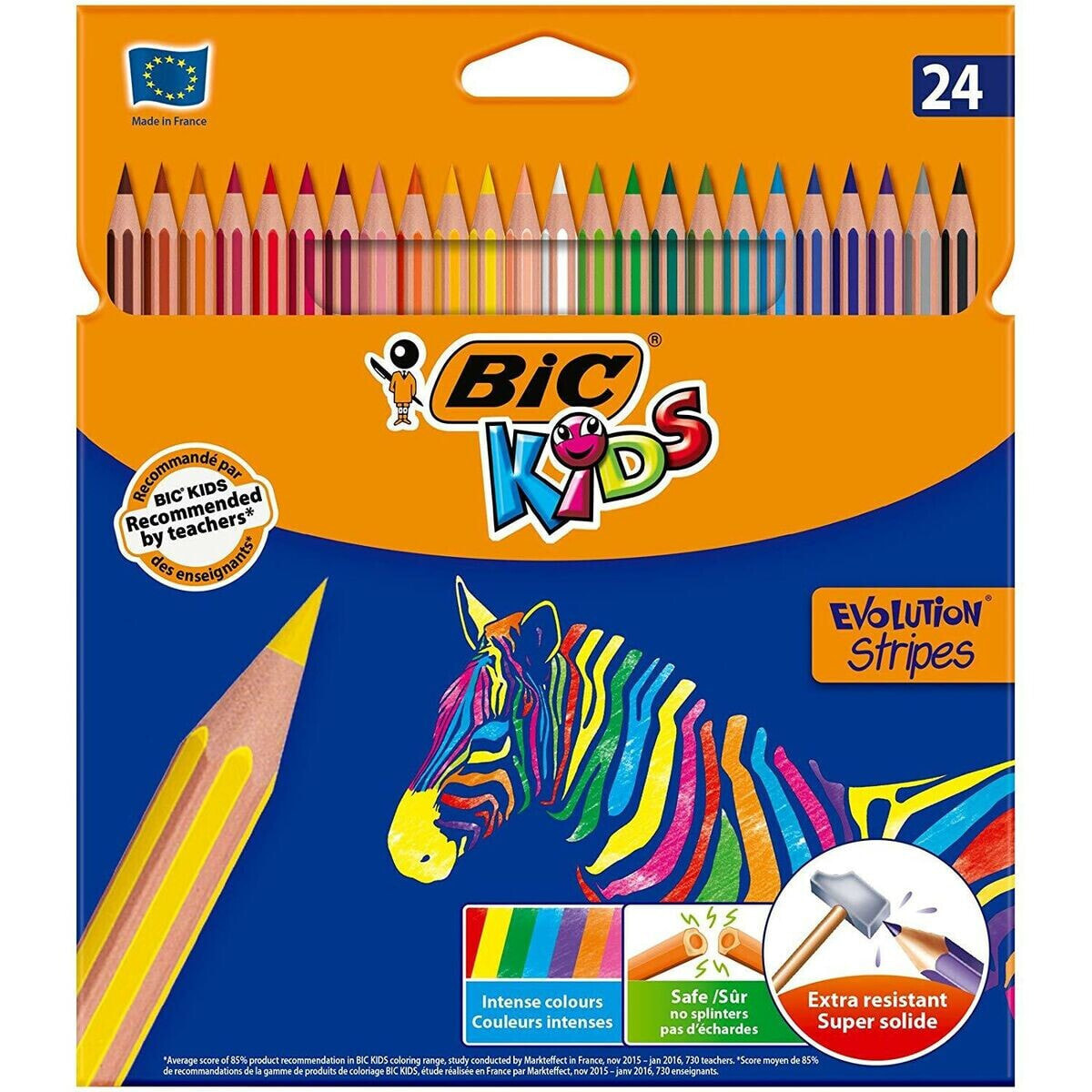 Colouring pencils Bic 9505251 Multicolour 24 Pieces