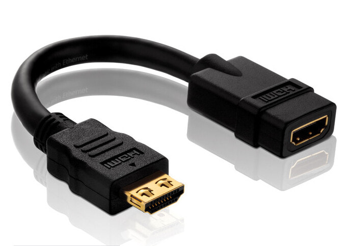 PureLink PureInstall PI030 HDMI кабель 0,10 m HDMI Тип A (Стандарт) Черный