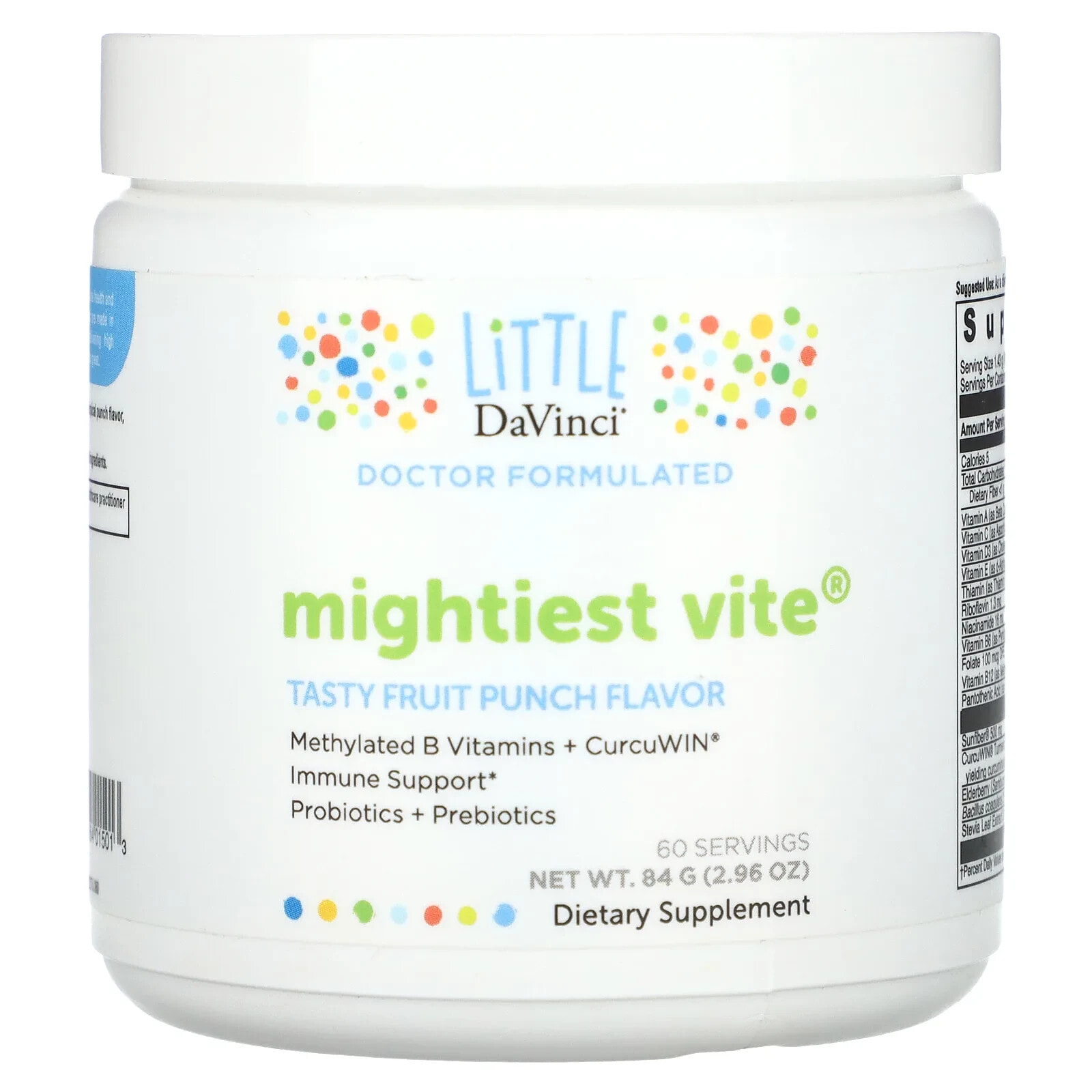 Mightiest Vite, Tasty Fruit Punch, 1.48 oz (42 g)